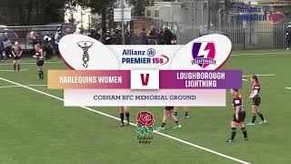 Loughborough Lightning climb to second with victory over Harlequins  Round 12 highlights [upl. by Sirred656]