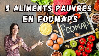 5 aliments pauvres en fodmaps [upl. by Alleuqram]