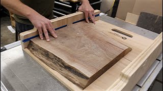 Live Edge Walnut Cutting Board [upl. by Devol437]