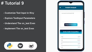 KivykivyMD Tutorial 9  Create Mobile Apps With Python [upl. by Yrrej27]