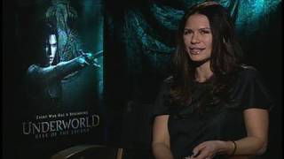 Rhona Mitra Interview Underworld Rise of the Lycans [upl. by Ignaz]