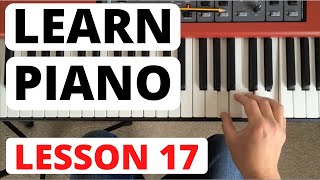 How To Play Piano for Beginners Lesson 17  Learning A Blues Piece [upl. by Mcmurry]