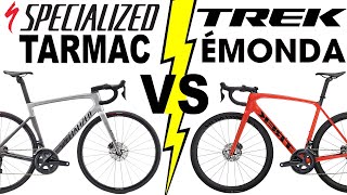 Specialized TARMAC SL7 VS Trek EMONDA SL7 2021 Models [upl. by Tal599]