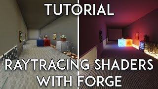 How To Install Ray Tracing Shaders And Forge in Minecraft SEUS PTGI E6 [upl. by Meredi]