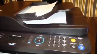 Samsung Xpress SL M2070FW printer unboxing and setup [upl. by Nelyaw]