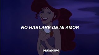 Megara  No hablare de mi amor letra [upl. by Maibach303]