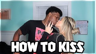 HOW TO KISS TUTORIAL [upl. by Amle]