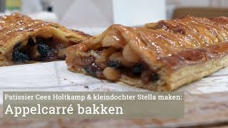 Appelcarré bakken met patissier Cees Holtkamp [upl. by Yejus223]