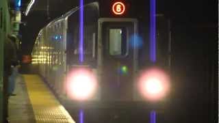 IRT Pelham Line R142A 6 Trains at Longwood Ave PM Rush Hour [upl. by Atinaj]