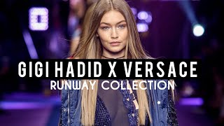 Gigi Hadid X Versace  Runway Collection [upl. by Merl691]