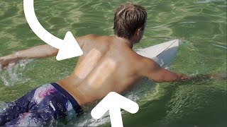 Paddle Your Surfboard Faster amp Longer  The Correct Technique amp Practice Exercises [upl. by Marder11]