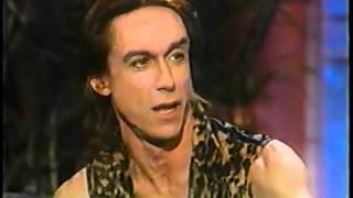 Iggy Pop amp Kate Pierson  The Arsenio Hall Show [upl. by Aekim285]