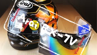 Transform Your Arai Rx7V with Visor Change Tutorial [upl. by Neall184]