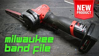 A Look at the Milwaukee M12 FUEL™ 12” X 18” Bandfile 248220 [upl. by Robert]