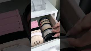 Organizing my makeup collection organization aesthetic home cleaning [upl. by Howarth]