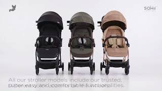 Leclerc Baby Stroller Collection MF Plus Influencer Hexagon [upl. by Ttennej]