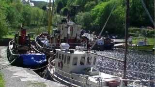 The Crinan Canal Argyll Scotland [upl. by Addis]