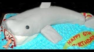 How to make a shark cake Part 1 [upl. by Sonaj]