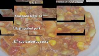 Brunswick Stew Georgia Style Chicken and Pork recipe [upl. by Fields]