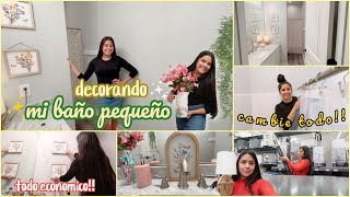 Por Fin NUEVO BAÑO✨cortina decoraciones Todo el procesoCompre Nuevos Zapateros para los cuartos [upl. by Eignat533]