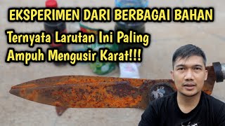 Cara Ampuh Menghilangkan Karat Pada Besi  Ide Kreatif [upl. by Perry]