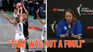 Minnesota Lynx vs New York Liberty  WNBA FINALS GAME 5 HIGHLIGHTS  WAS IT A FOUL [upl. by Atiuqahs]