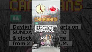 Canada Daylight Saving 2024 [upl. by Fesuoy]