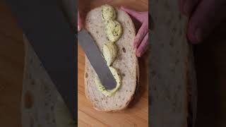 StepbyStep Guide to Homemade Garlic Bread shorts [upl. by Nalrah588]