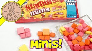 Starburst Minis Unwrapped Candy Review Series [upl. by Atinat]