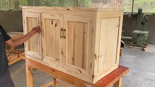 Amazing Interior Woodworking Project  How to Build a Kitchen Sink Base  Kitchen Sinks [upl. by Yaya]