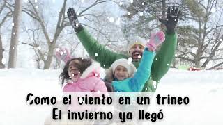 Nieve Blanca Cancion De Invierno Con Letras por Cantajuego [upl. by Chud469]