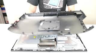 How To Replace Upgrade HDD Hard Drive SSD Solid State Drive  Dell Optiplex AIO Computer [upl. by Thatcher]