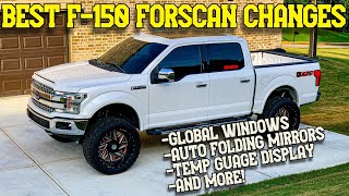 Some of the BEST F150 FORScan Changes You Can Make On Your Truck EASY [upl. by Ellga]