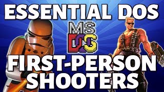 10 Essential DOS FirstPerson Shooters [upl. by Bernette]