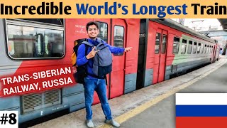 TransSiberian Train  Vladivostok to Khabarovsk Russian Far East  Full Detail 🔥 [upl. by Pattie]