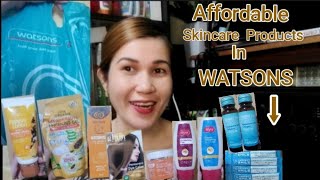 WATSONS HAULALL ABOUT SKINCARE ❤️ [upl. by Ades]