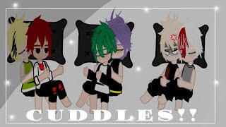 Cuddles  BKDK🧡💚 TDBKDK 🤍🧡💚 mhaBnha [upl. by Eirellam]