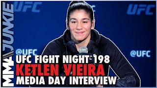 Ketlen Vieira sees Miesha Tate as biggest and most difficult fight of her career  UFC Vegas 43 [upl. by John]