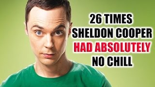 26 Times Sheldon Cooper Had Absolutely No Chill [upl. by Devonne325]