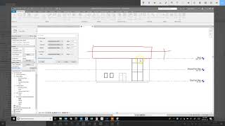 Revit Tutorial  How to see walls on roof level [upl. by Zaid]