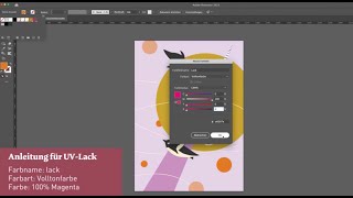 Partiellen UVLack anlegen mit InDesign [upl. by Gower]