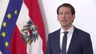 Österreichs Bundeskanzler Sebastian Kurz Rede an die Nation zum zweiten Lockdown [upl. by Dich]