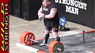 Eddie Hall Deadlift World Record 500kg 1102lbs  Includes Full Aftermath [upl. by Powell]