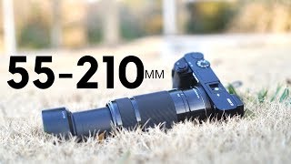 Sony 55210mm Telephoto Lens Overview [upl. by Etnahs]