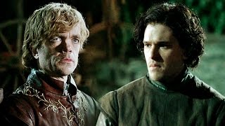 Jon y Tyrion  Juego de Tronos 1x01 Español HD [upl. by Nnaihs]