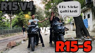 2023 R15 V4 VS R15S V3Detailed COMPARISON [upl. by Arramahs]