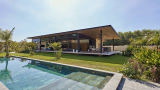 Bioclimatic Tropical Villa in Vietnam By T3 ARCHITECTS  Kanopea Architecture Studio In VIETNAM [upl. by Haile]