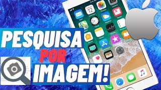 Como fazer pesquisa por imagem no IPHONE  App Aplicativo [upl. by Klute370]