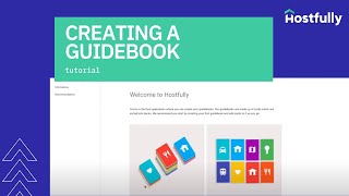 Hostfully  Creating Your First Guidebook [upl. by Nilyak]