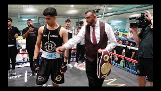 I WON MY BOXING MATCH Fight Night Vlog [upl. by Ybot]